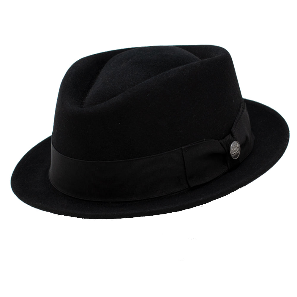 Tienda Vector One Fur Felt Pork Pie Hat - Black