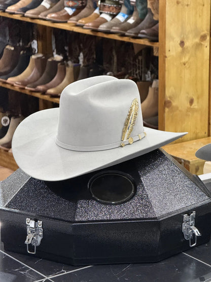 COWBOY HAT 100X EL PRESIDENTE MIST GREY COPA CHICA