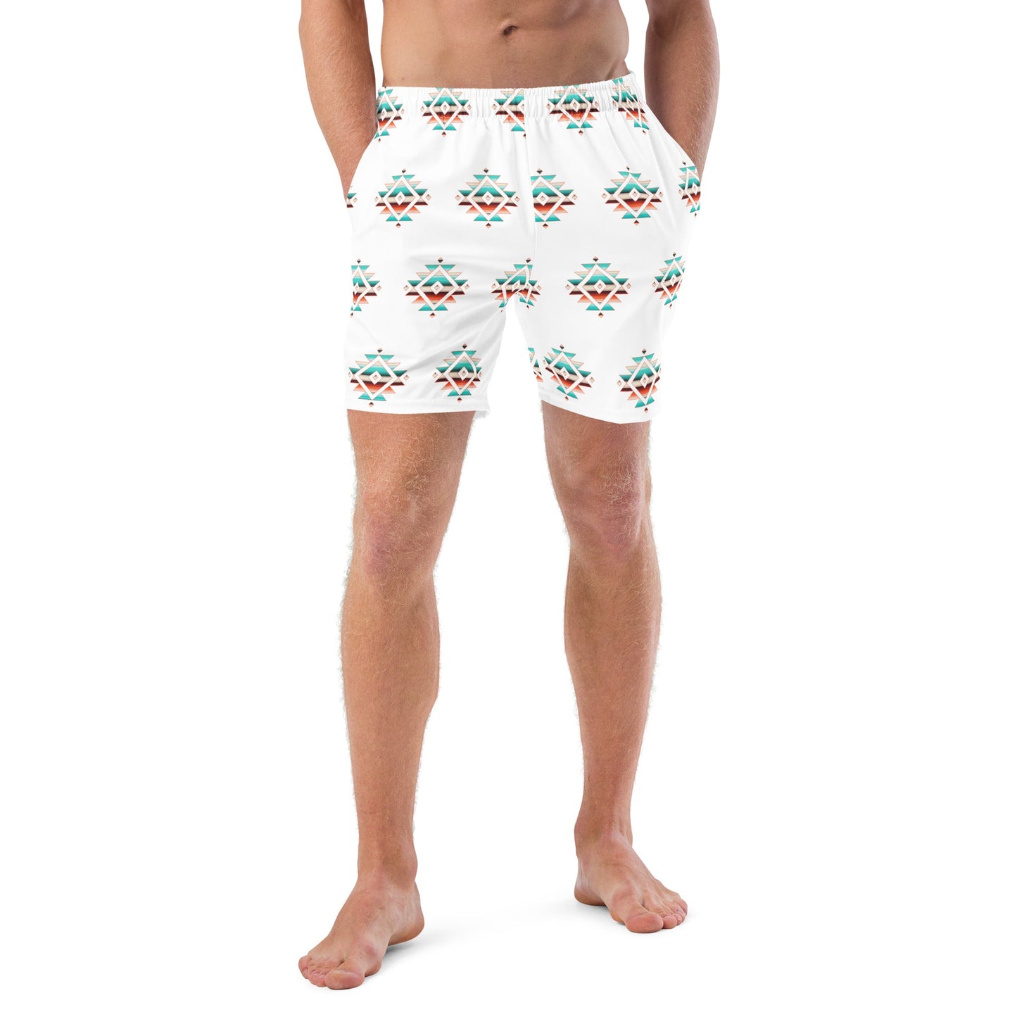 Yeehaw Sedona Aztec Men's Swim Trunks