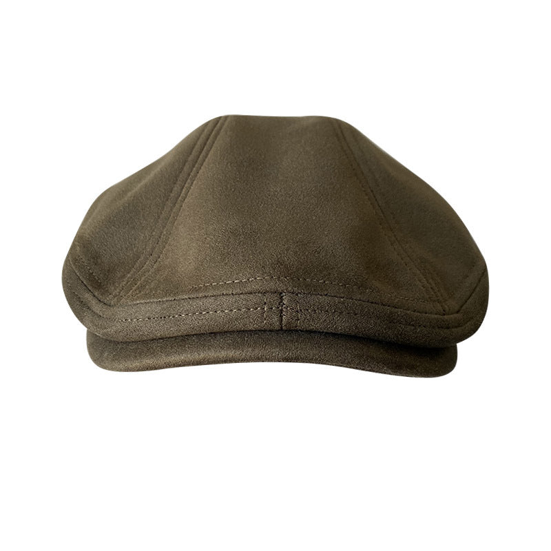 THE PEAKED BROMWICH CAP-ARMY GREEN