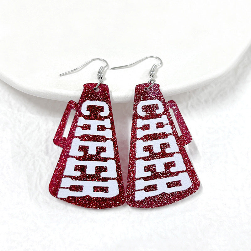 Sparkling Cheer Gameday Earrings