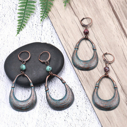 Women's Bohemian Irregular Geometric Earrings