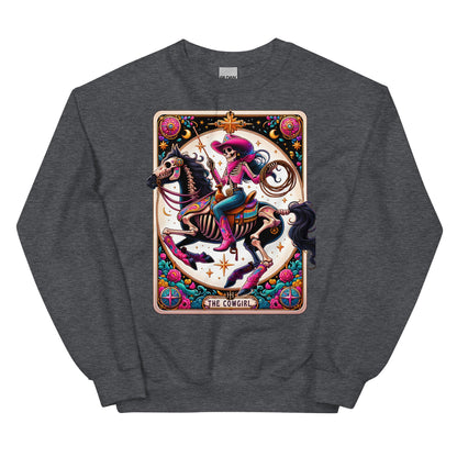 The Skeleton Cowgirl Unisex Sweatshirt