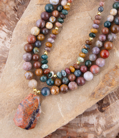 Cheyenne Jasper Statement Necklace