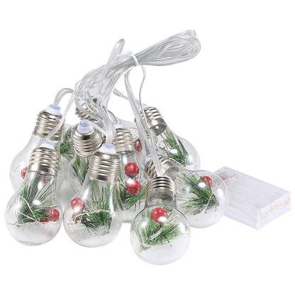 Christmas Light Bulbs Creative Ambiance Hanging Lights