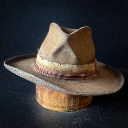 "Wild West Revival: The Ultimate Handcrafted Vintage Hats"