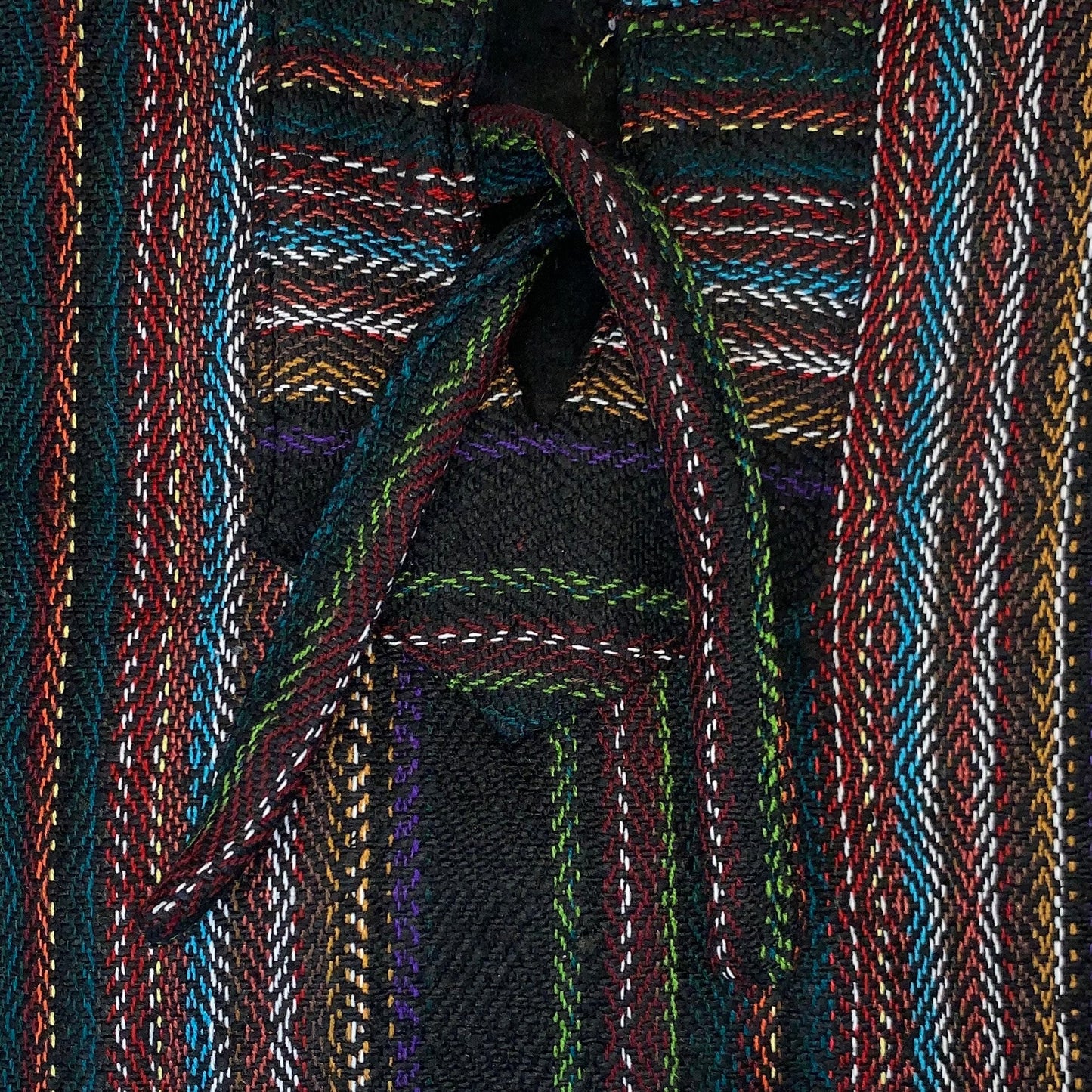 Fiesta Mexican Drug Rug Baja Hoodie