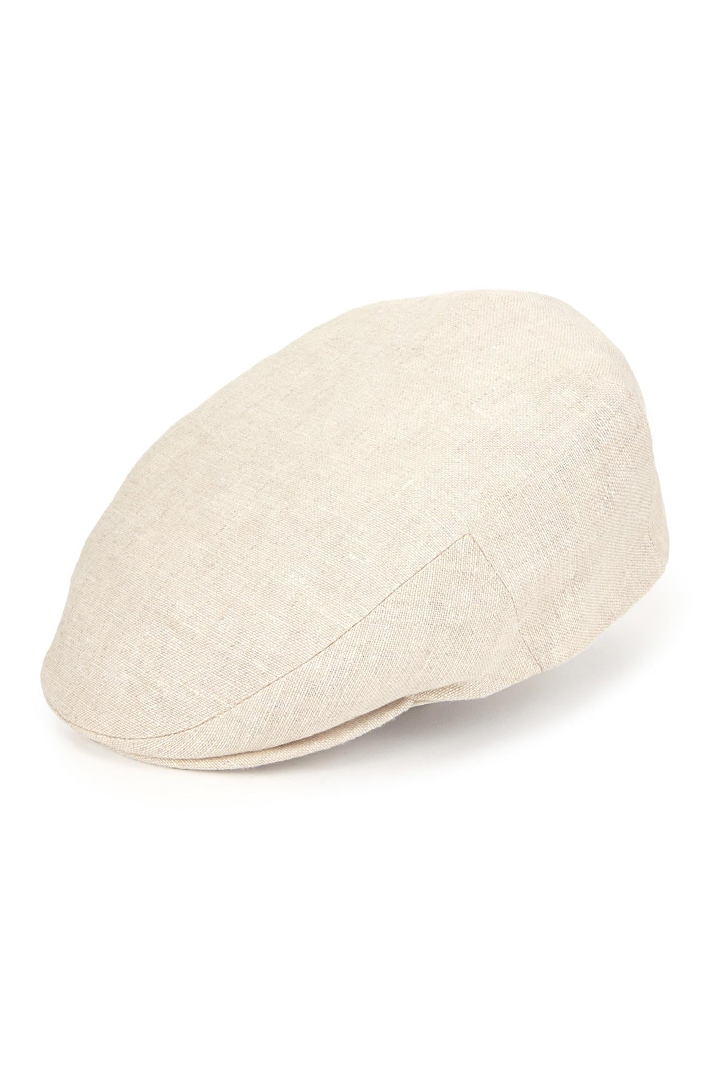 Florida Linen Flat Cap