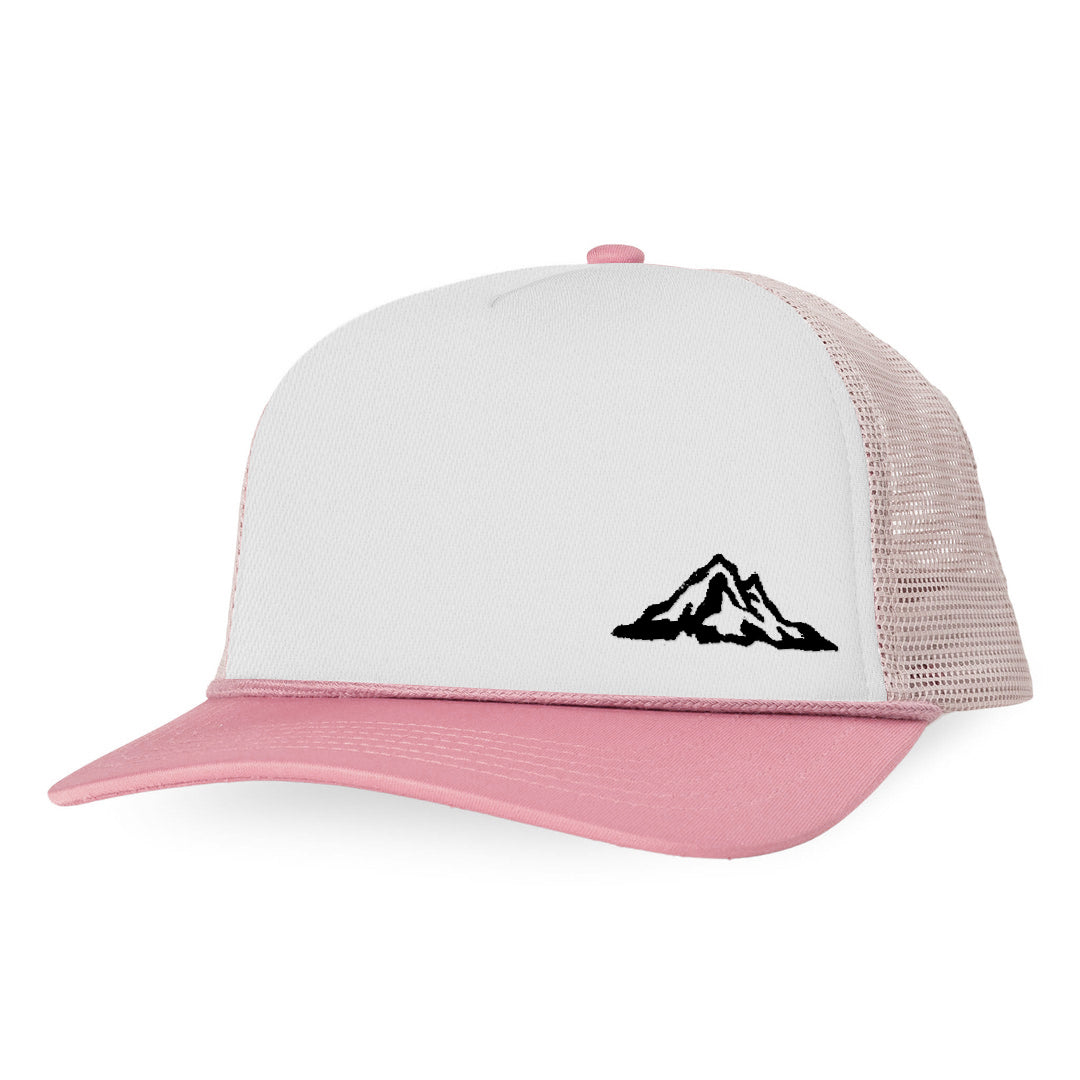 Small Mountain Printed Trucker Hat