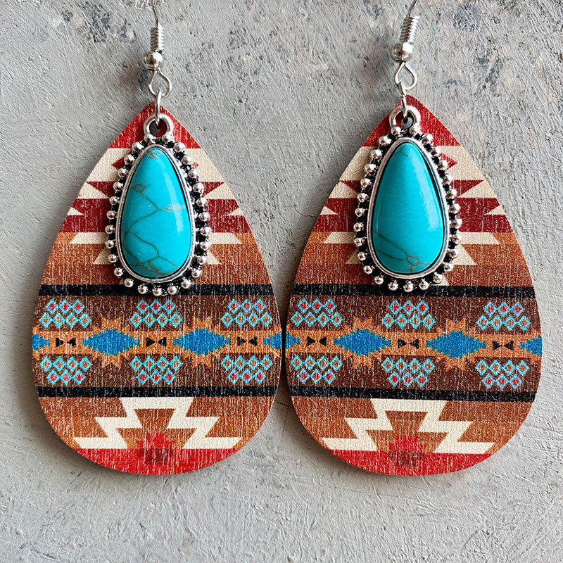 Retro Ethnic Style Fashion Earrings