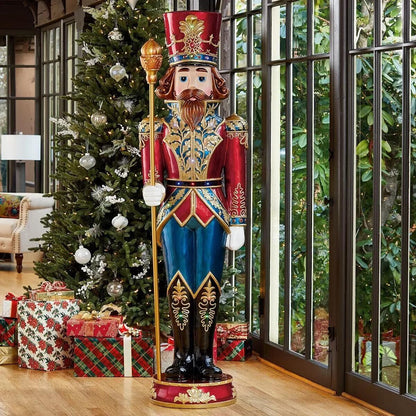 6' Life-Size LED Christmas Nutcracker