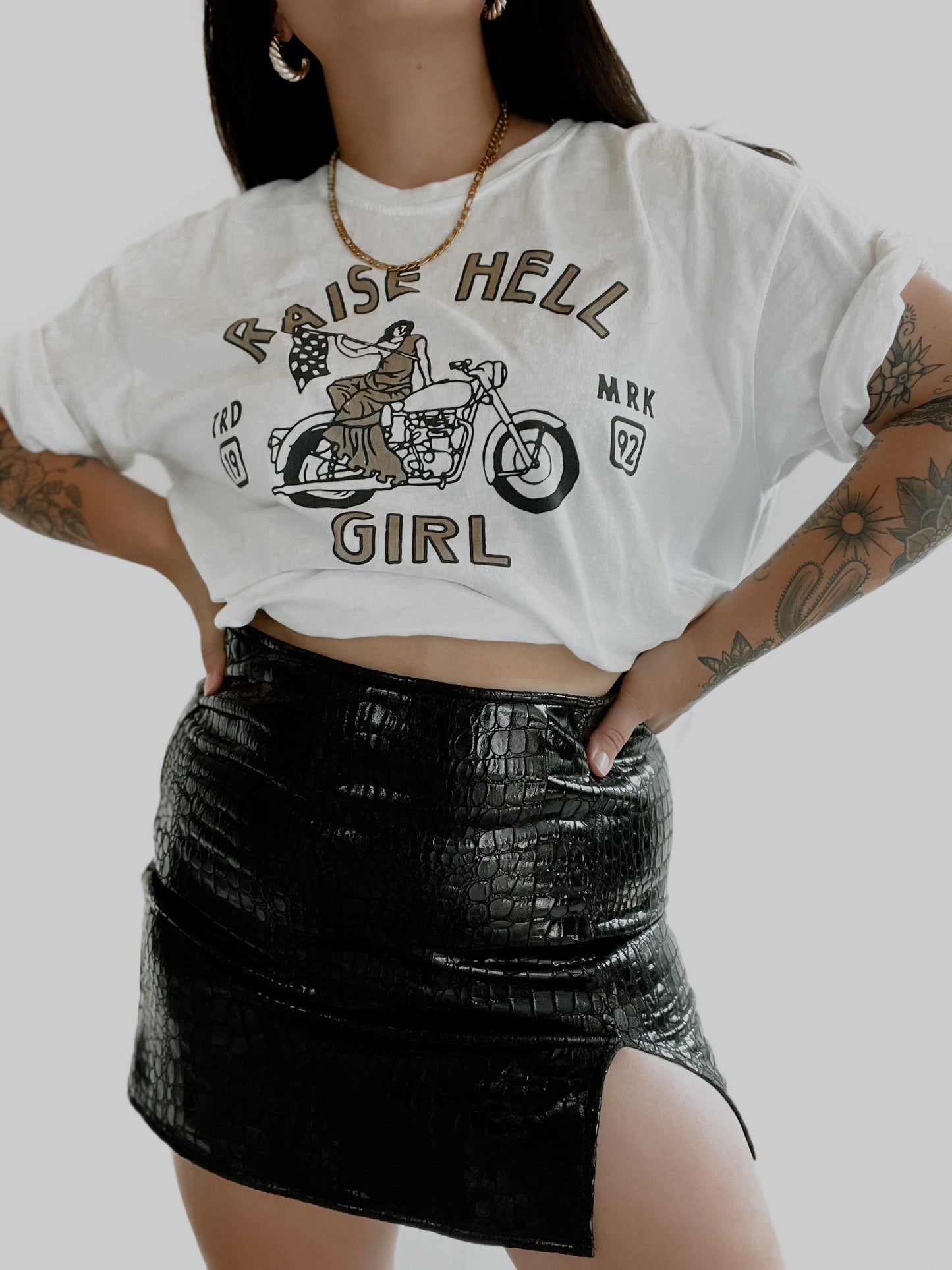 Vintage Raise Hell Girl T-Shirt