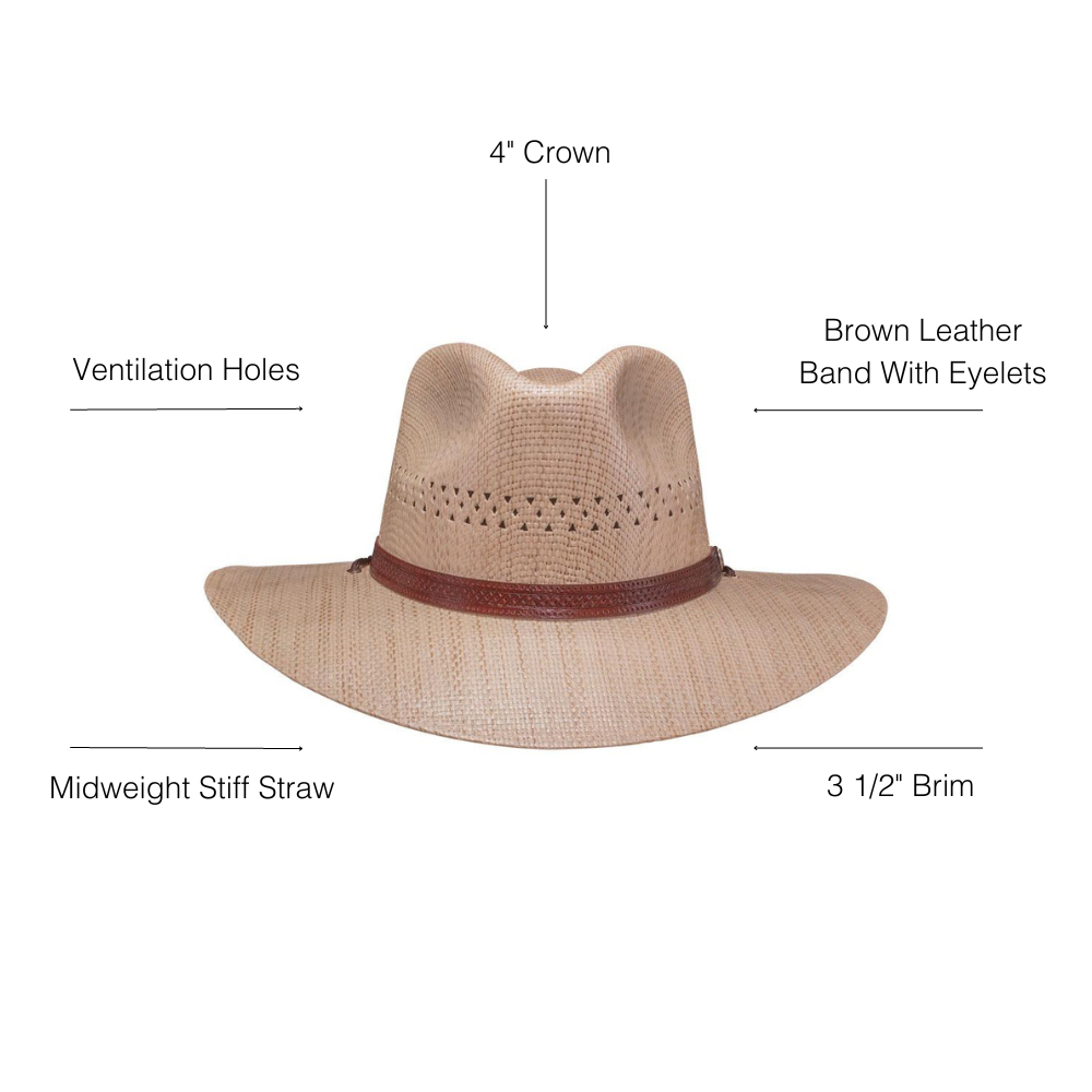 Barcelona | Wide Brim Straw Sun Hat