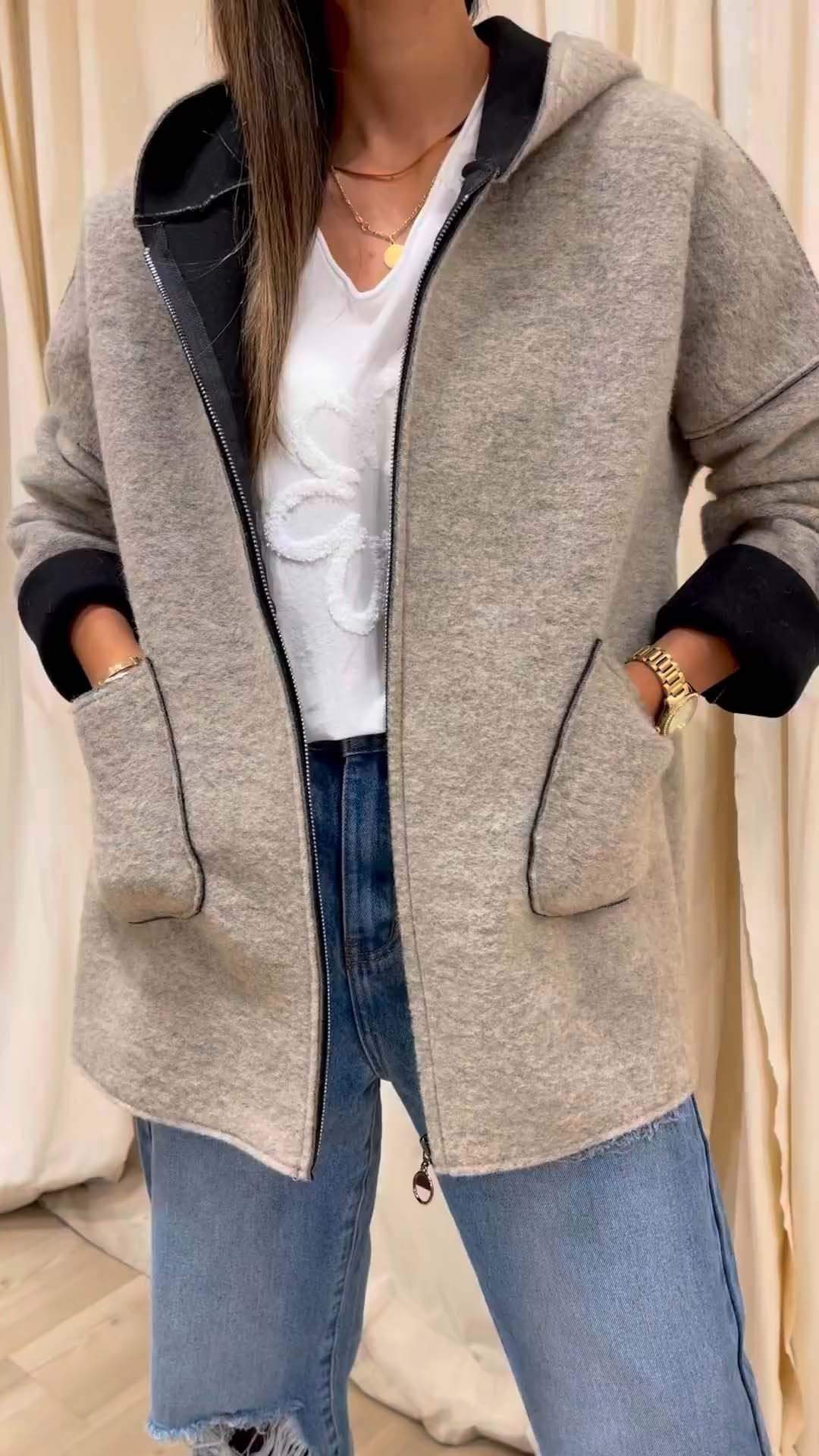 Women's Casual Solid Jacket