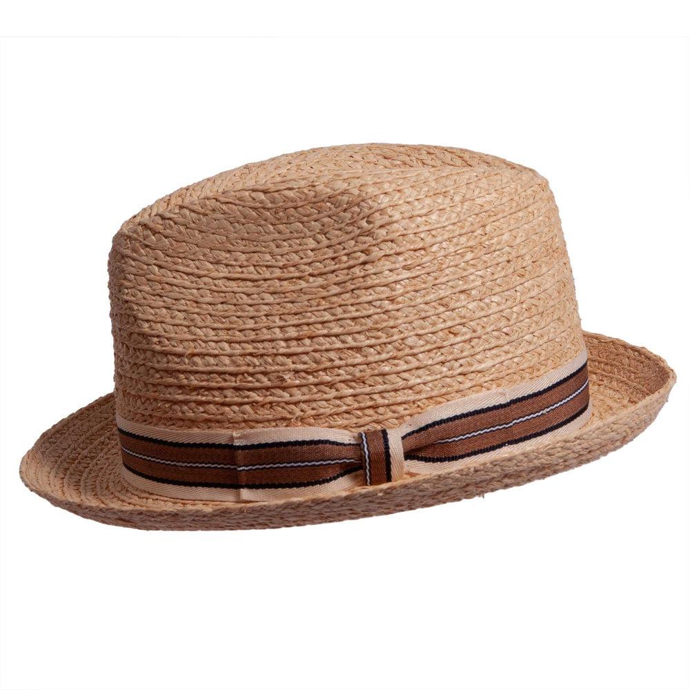 Elias | Mens Straw Fedora Hat