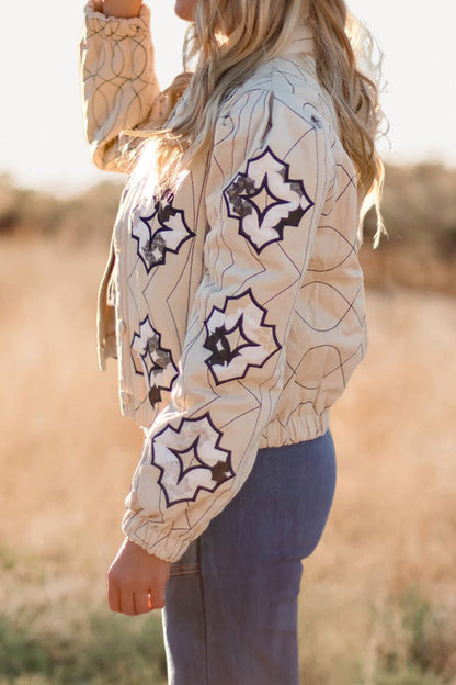 Vintage Western Aztec Print Jacket