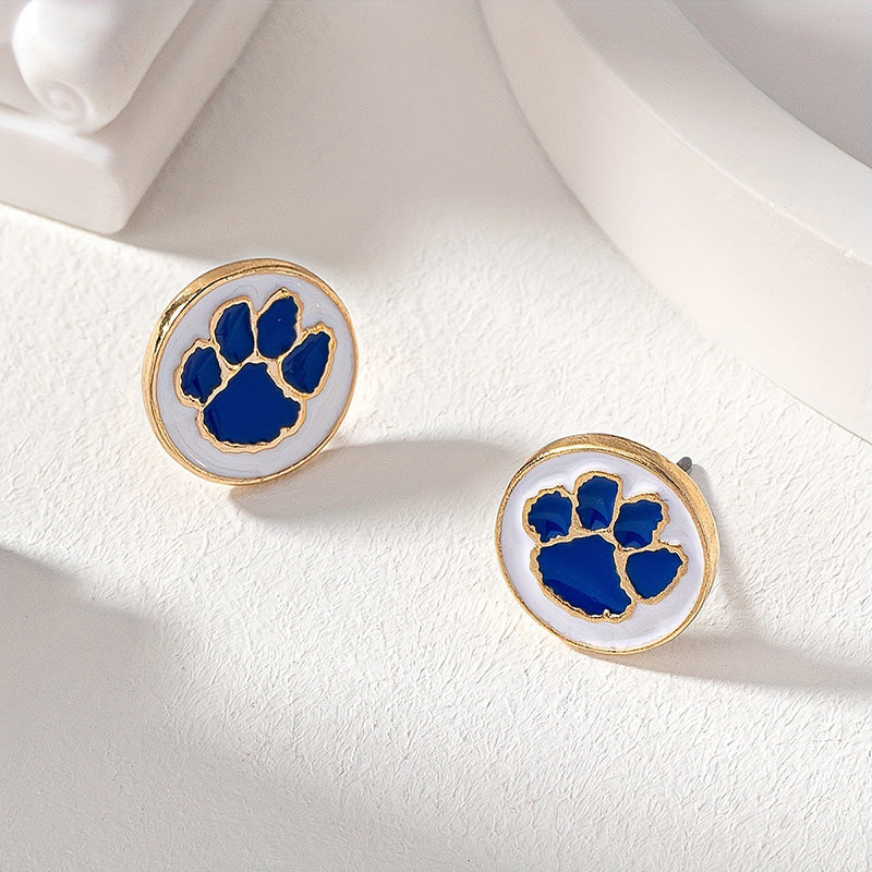 Unique Gameday Tiger Paw Earrings