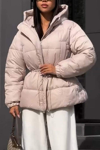 Women's Casual Hooded Thick Coat