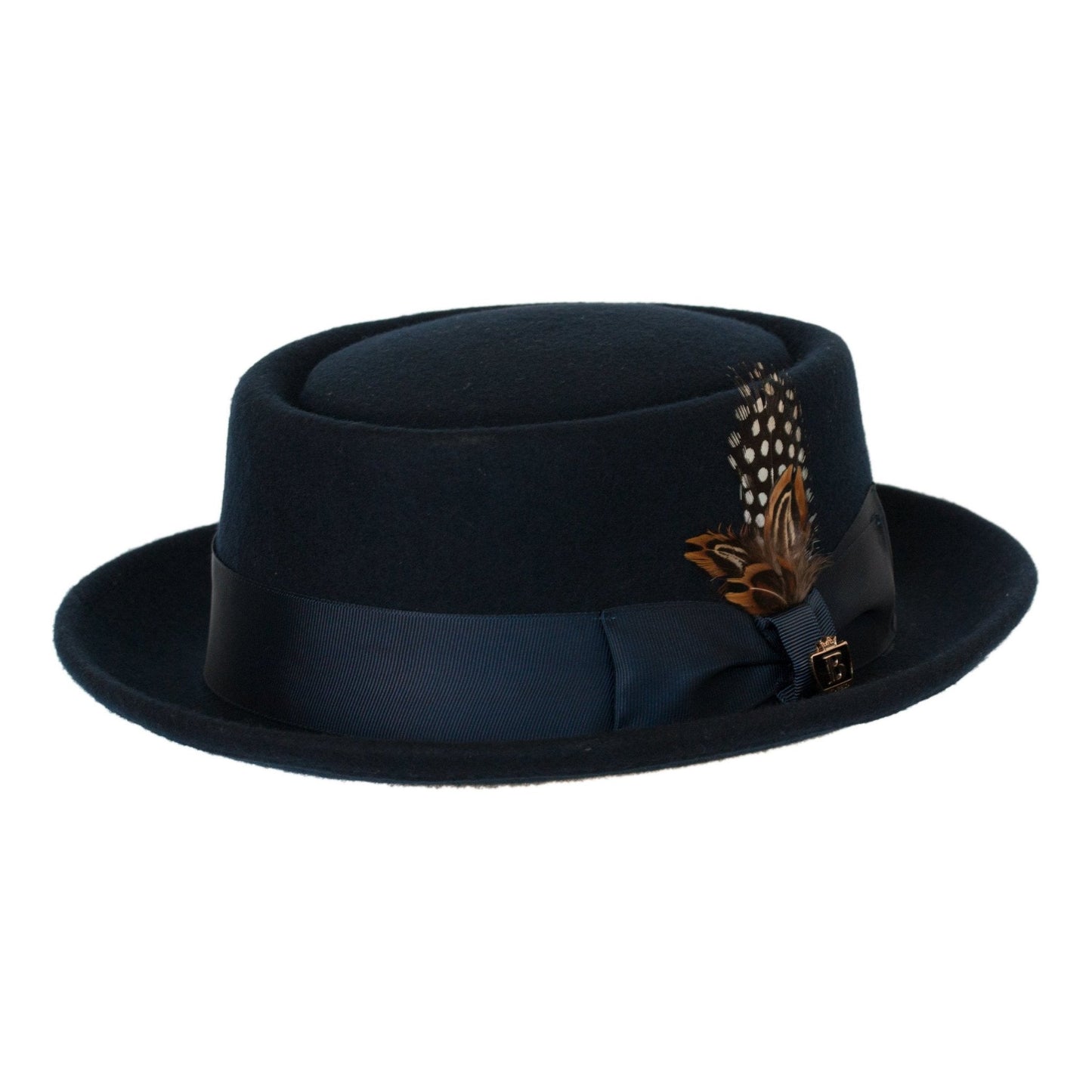 Tienda Timeless Classic Wool Pork Pie - Navy Blue