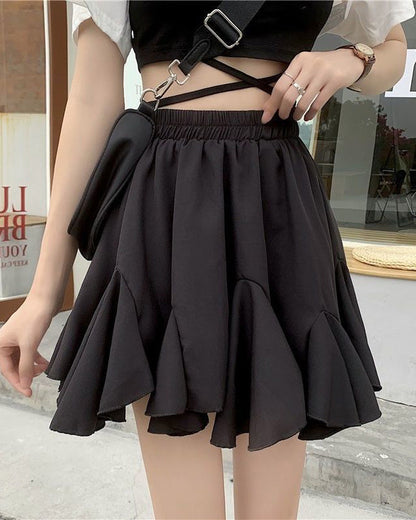 Puffy A-Line Skirt