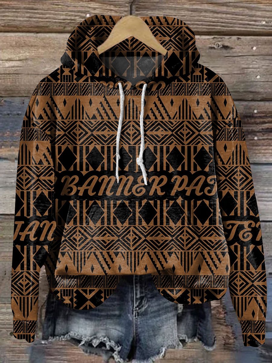 Aztec Pattern Art Casual Hoodie Sweatshirt