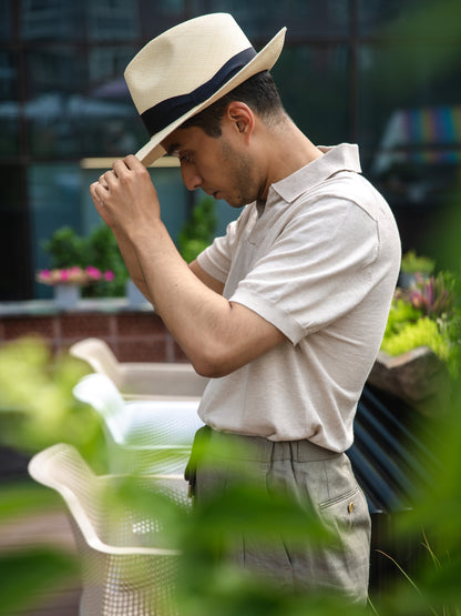 [Perfect Gift For Father]Ecuador imported senior Panama straw hat