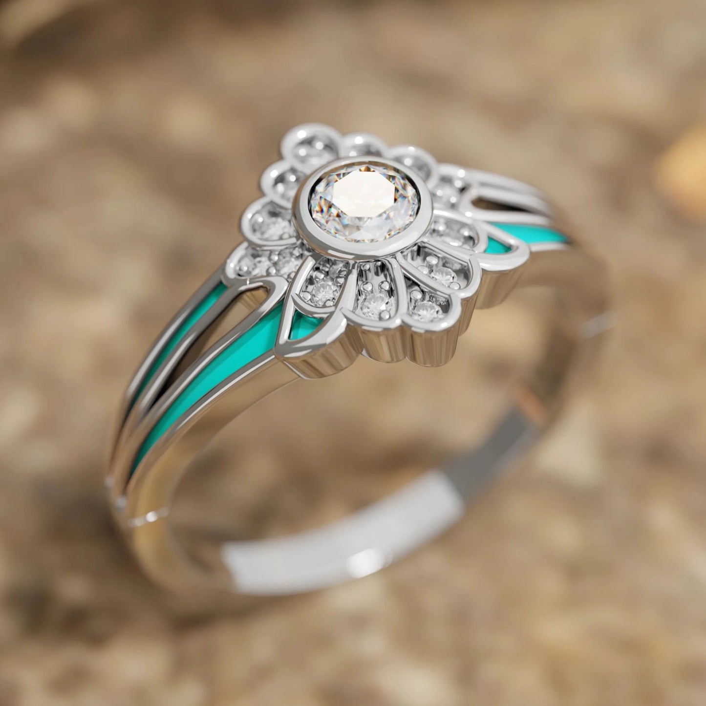 Desert Bloom Ring