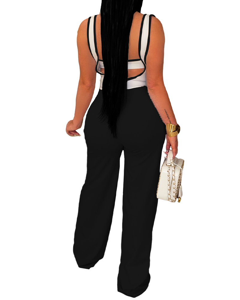 Casual Suit Jumpsuit