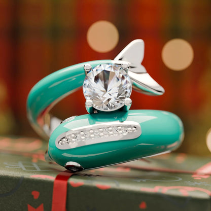 Dolphin's Serenade Ring