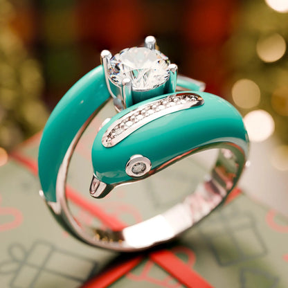 Dolphin's Serenade Ring