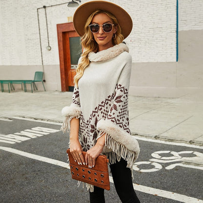 Sapphira Poncho Sweater