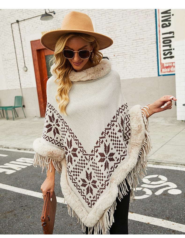 Sapphira Poncho Sweater