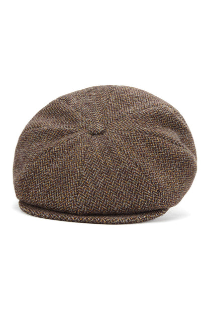 Sandwich Tweed Bakerboy Cap