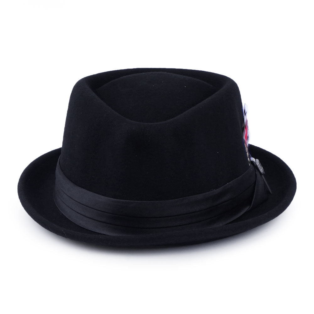 Tienda Brixton Hats Stout Wool Felt Pork Pie Hat - Black