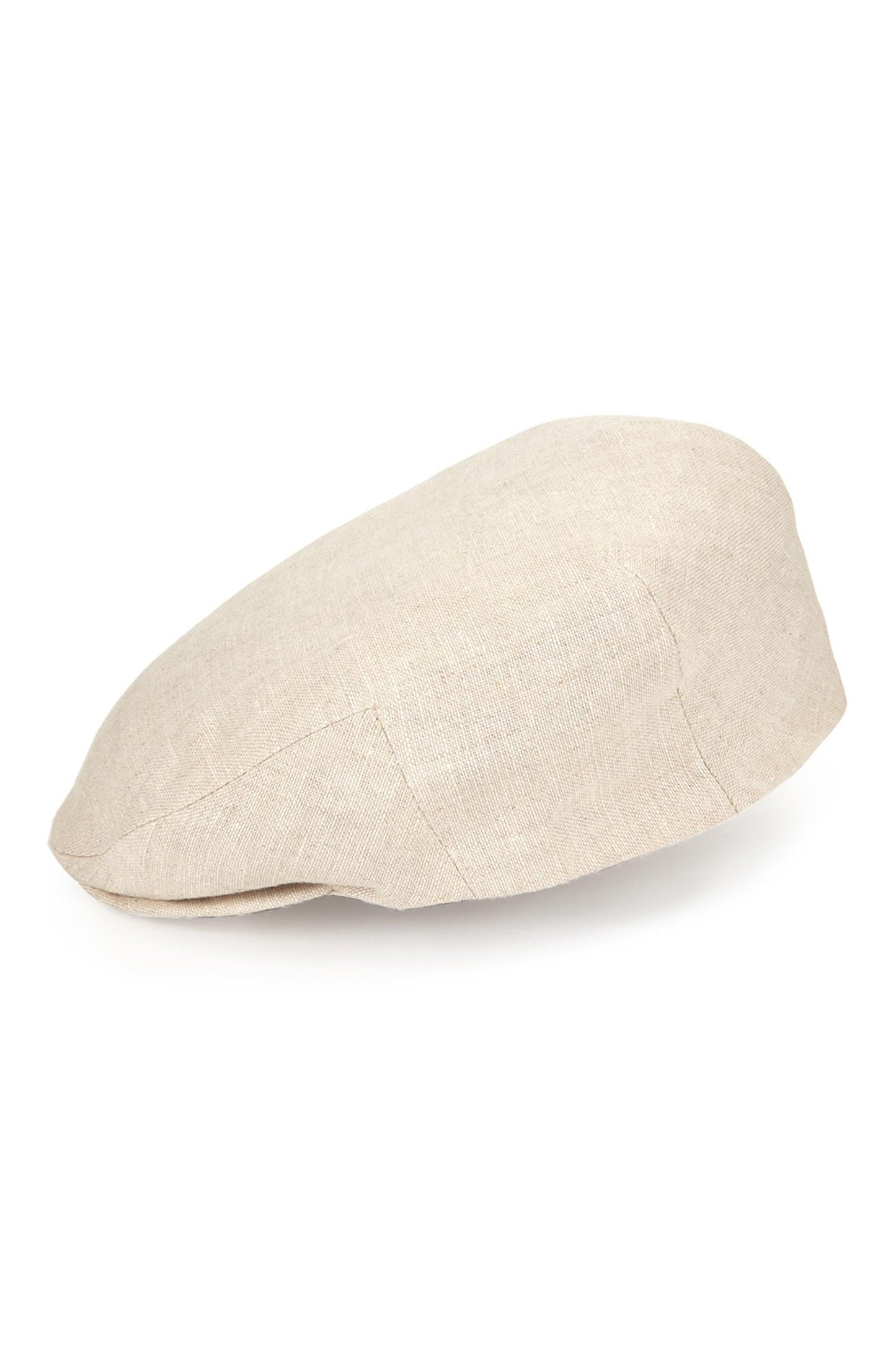 Florida Linen Flat Cap