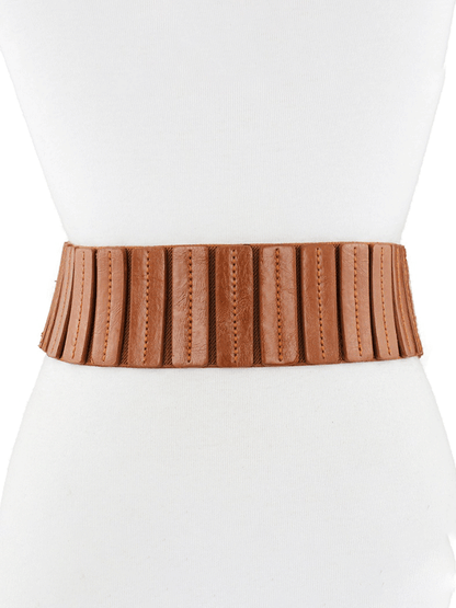 Vintage Matching Dress Leather Belt