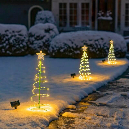 Solar LED Christmas Tree Light