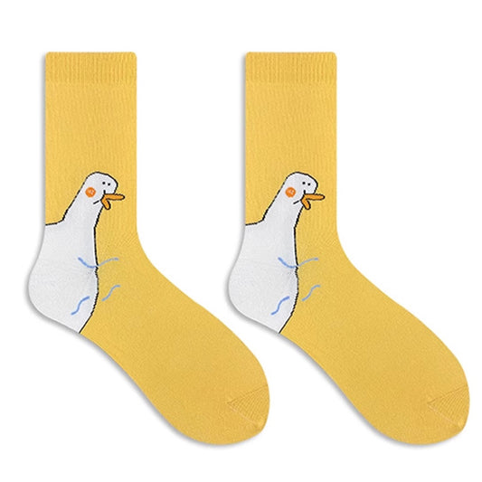 Trendy Funny Hip-Hop Duck Socks