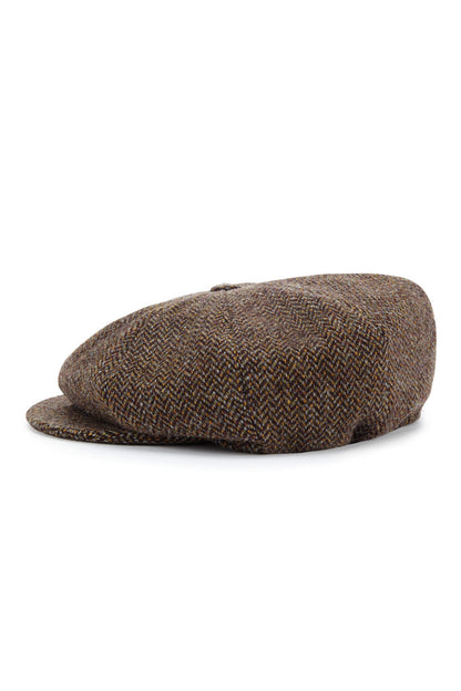 Sandwich Tweed Bakerboy Cap