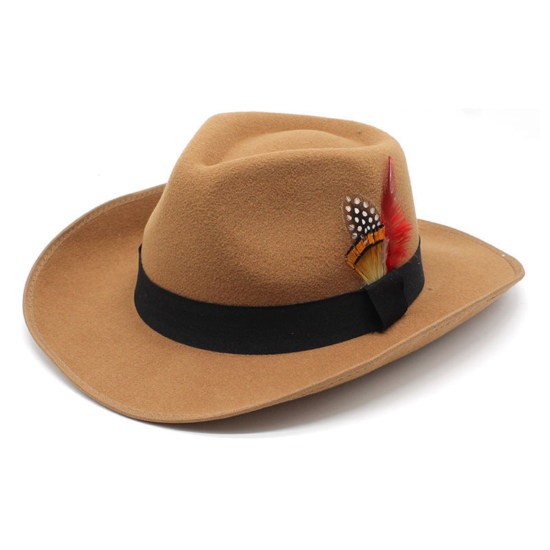 Fergus Western Cowboy Hat- Khaki