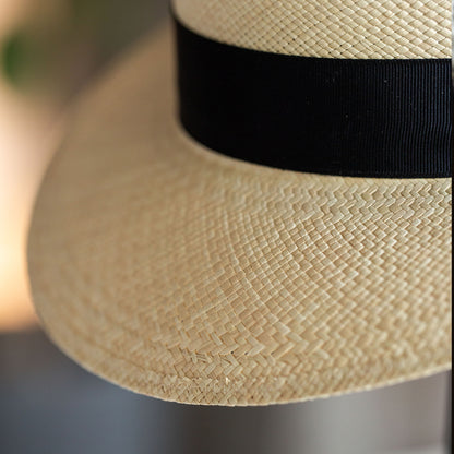 [Perfect Gift For Father]Ecuador imported senior Panama straw hat