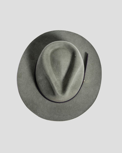 Griffin Fedora–Olive Green[Fast shipping and box packing]