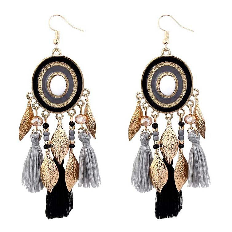 Women's Bohemian Ethnic Style Tassel Earrings