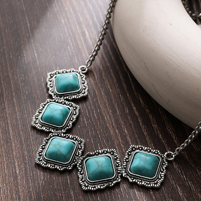 Ethnic Turquoise Necklace