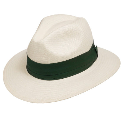 H&F Cristo Fedora Straw Panama Hat