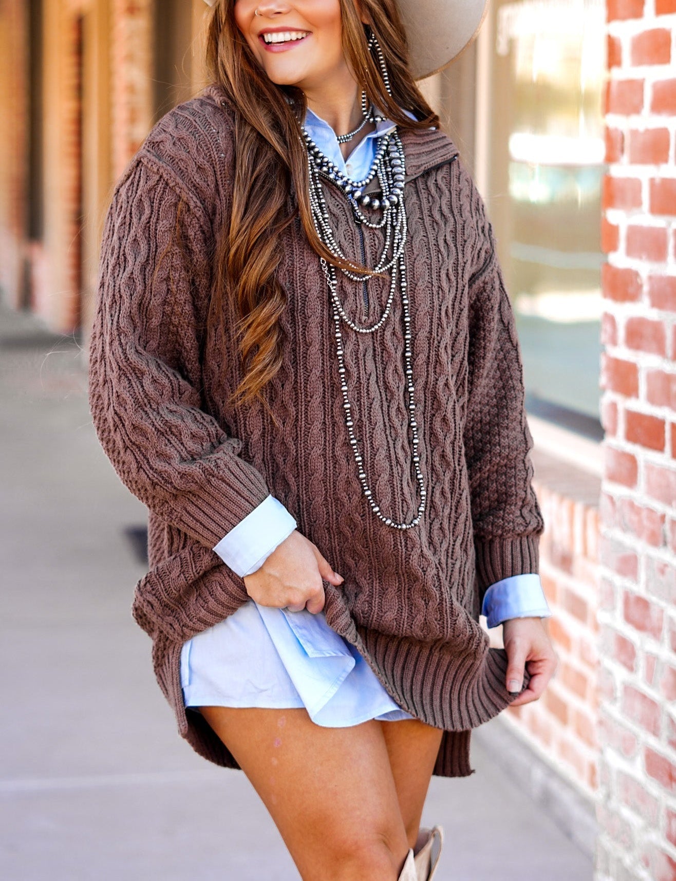 Knitted Sweater Dress