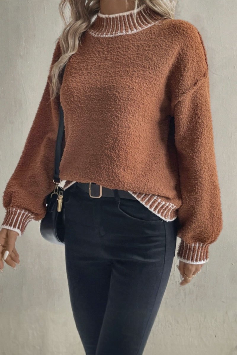 Women's Casual Loose Knitted Sweater