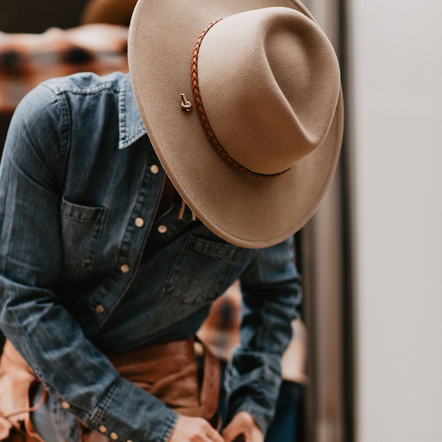 Open Road Sagebrush Wool Felt Cowboy Hat