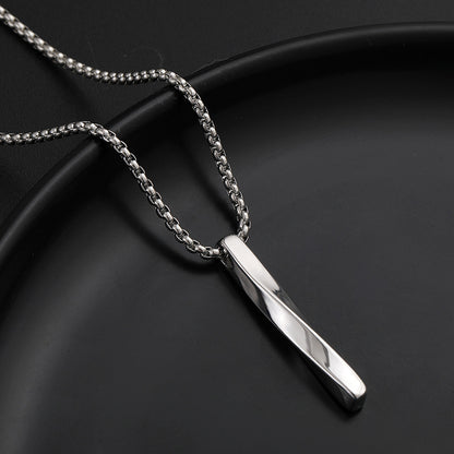 Simple personality hip hop men's pendant