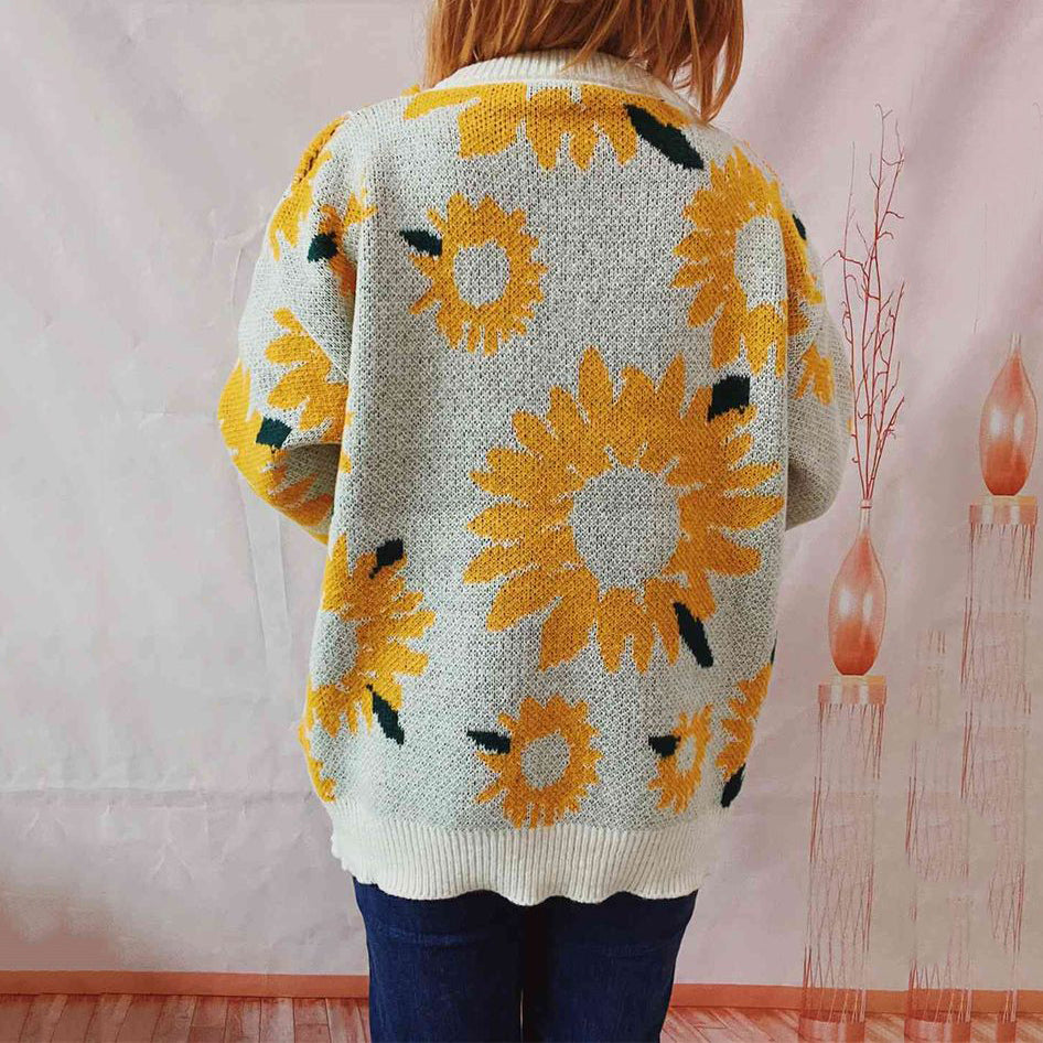 Sunflower Bloom Sweater